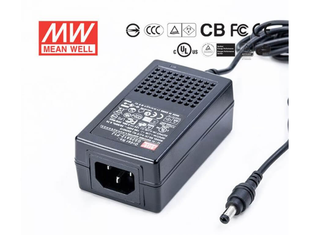 24V Meanwell GS Plugin Power Supply