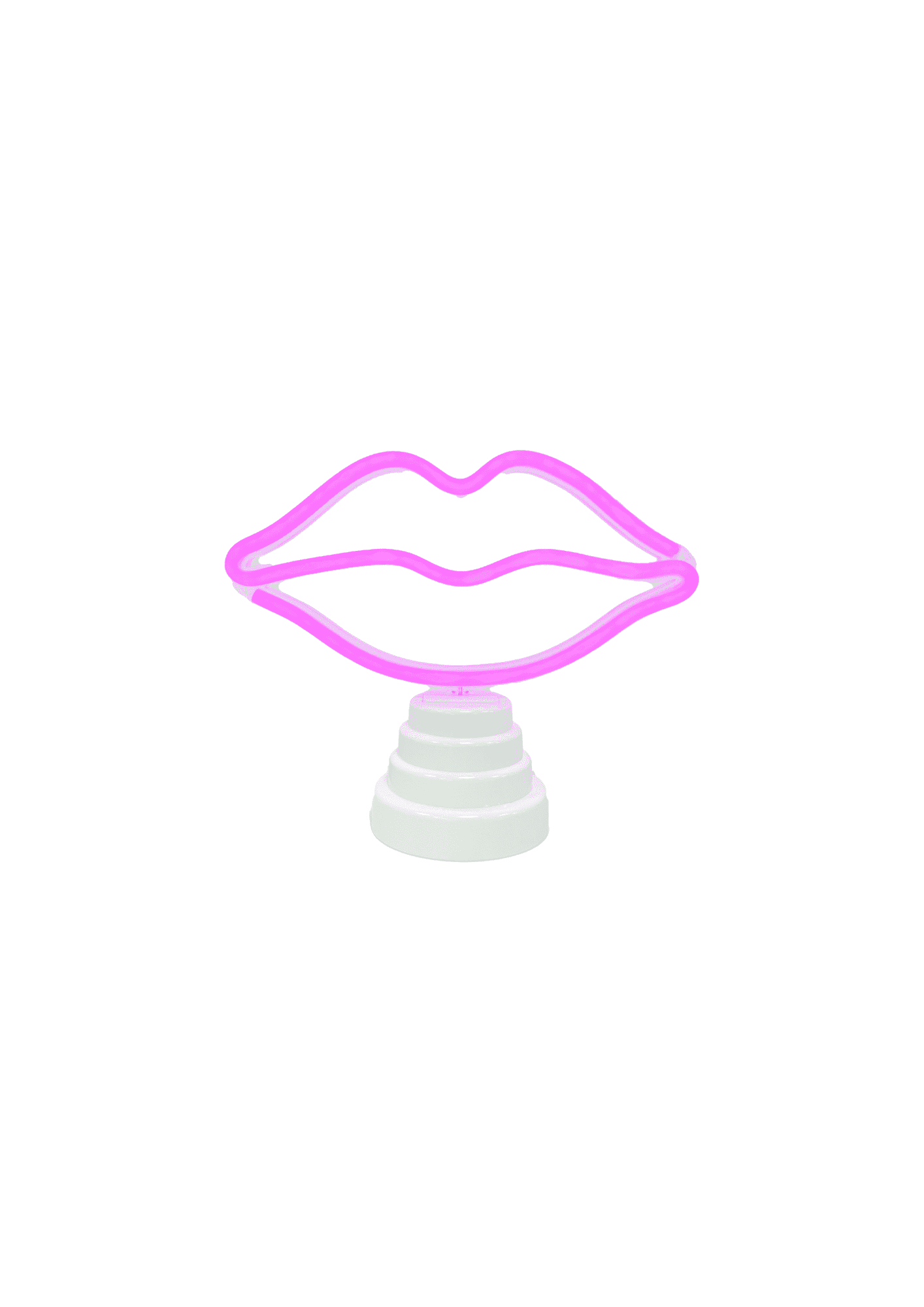 Neon Night Light | Lips